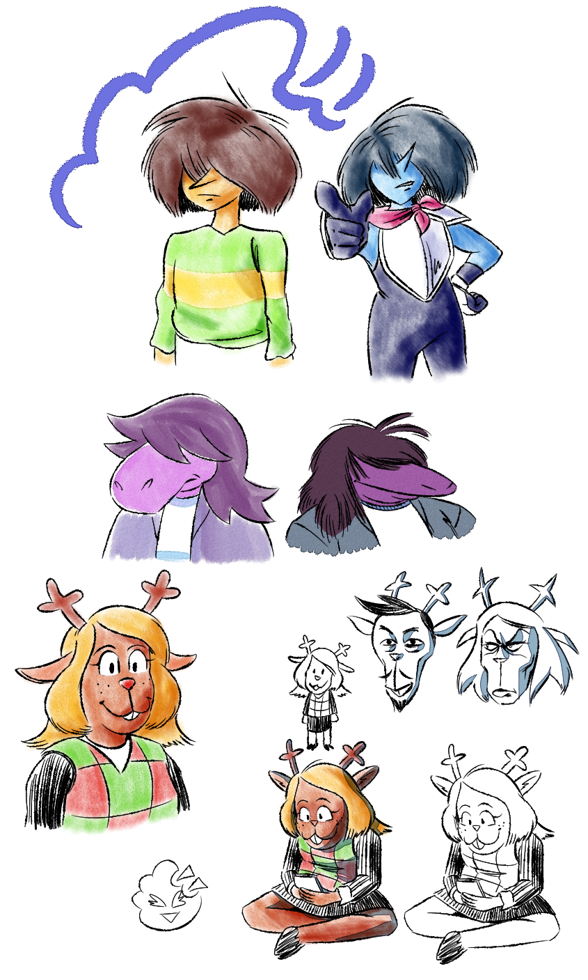 Deltarune Trio