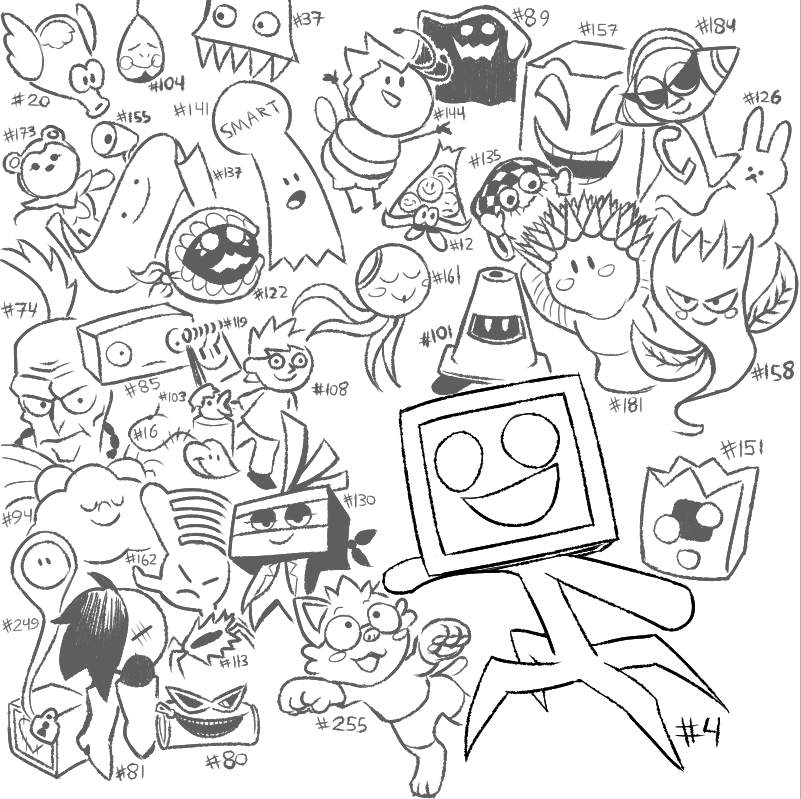 Blopy's friends