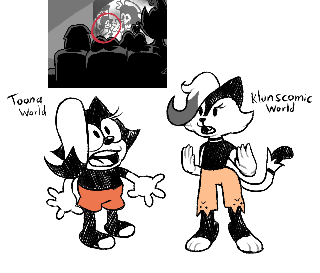 Rubberhose Cat Girl