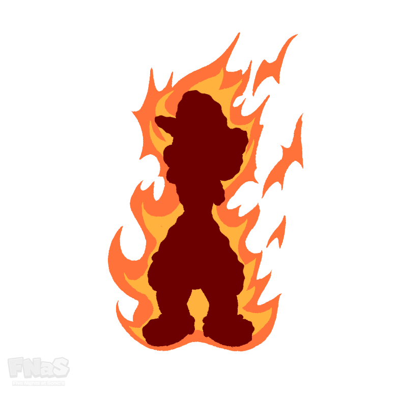 Luigi burning up