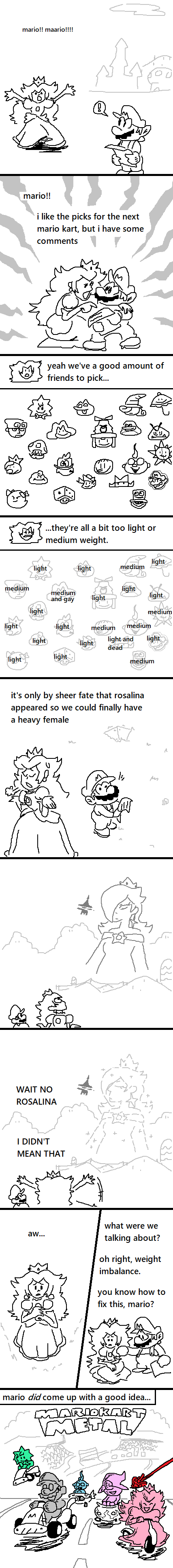 Mario Kart Metal