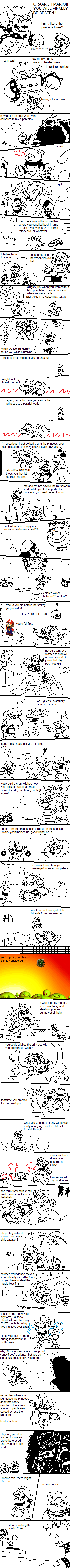 Mario Beat Bowser