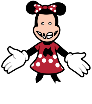 Ink-Blot Minnie (CAM 5)