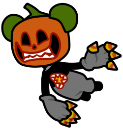 Pumpkin Suicide Mouse