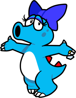 Light-blue Birdo