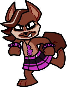 Saffron the Squirrel