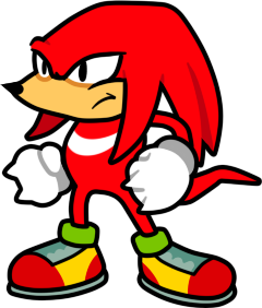 Classic Knuckles the Echidna